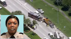 Florida State Corrections Officer Tawanna Marin, who was supervising inmates in Coconut Creek, was struck and killed by a passing vehicle Monday.