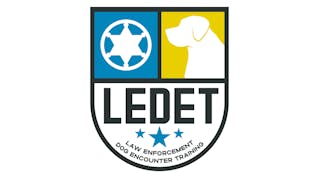 The Law Enforcement Dog Encounters Training (LEDET) is the first of its kind training program and includes structured coursework on engaging and deescalating dog encounters, along with simulation training with VirTra&rsquo;s immersive, high-definition video training system.