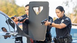 Pt Saf Officers Approaching Car X Shield Pt Saf Officers Approaching Car X Shield