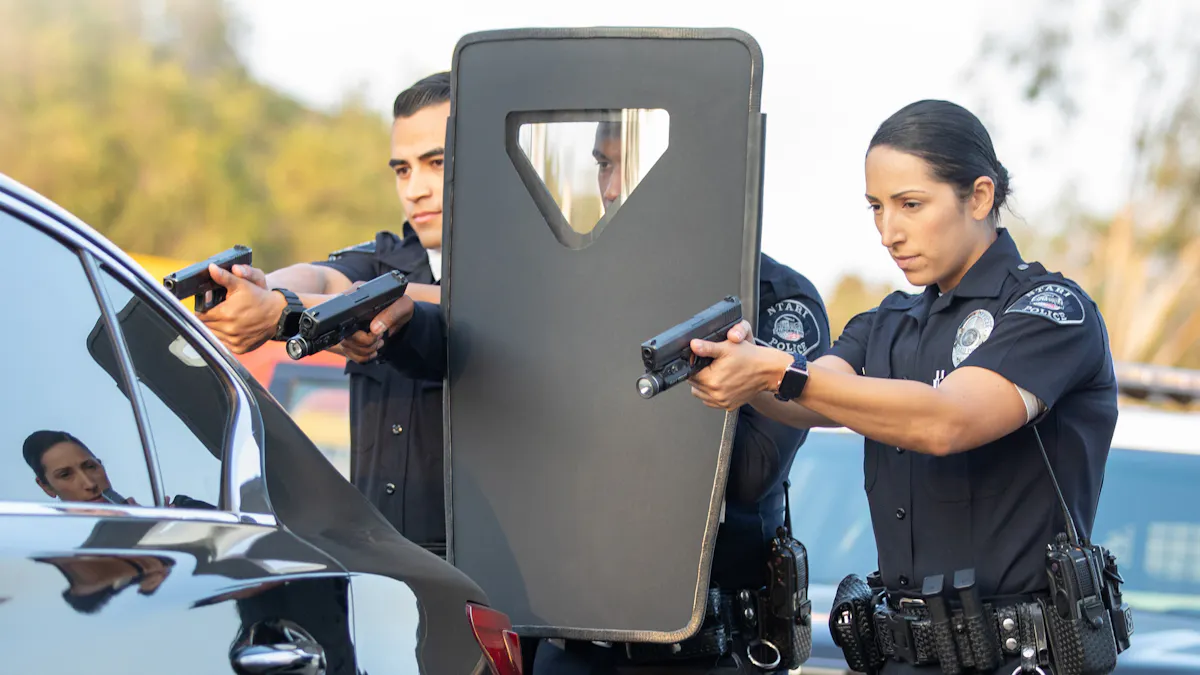 Ballistic Shields Are Lighter and Stronger Without Bolts | Officer