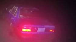 The Caldwell County Sheriff’s Office has released four photos of the suspect car during a traffic stop where a deputy was shot Sunday night. The Caldwell County Sheriff’s Office has released four photos of the suspect car during a traffic stop where a deputy was shot Sunday night.