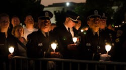 A new 2018 Mid-Year Law Enforcement Officer Fatalities Report released by the National Law Enforcement Officers Memorial Fund on Tuesday revealed that 73 officers have been killed in the line of duty so far in 2018 -- a 12 percent increase over last year. A new 2018 Mid-Year Law Enforcement Officer Fatalities Report released by the National Law Enforcement Officers Memorial Fund on Tuesday revealed that 73 officers have been killed in the line of duty so far in 2018 -- a 12 percent increase over last year.