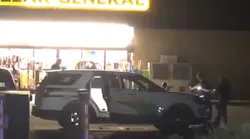 A Tehama County Sheriff's deputy and a ride-along passenger were wounded and a suspect was dead following a shootout in a Dollar General store parking lot in Los Molinosover over the weekend.