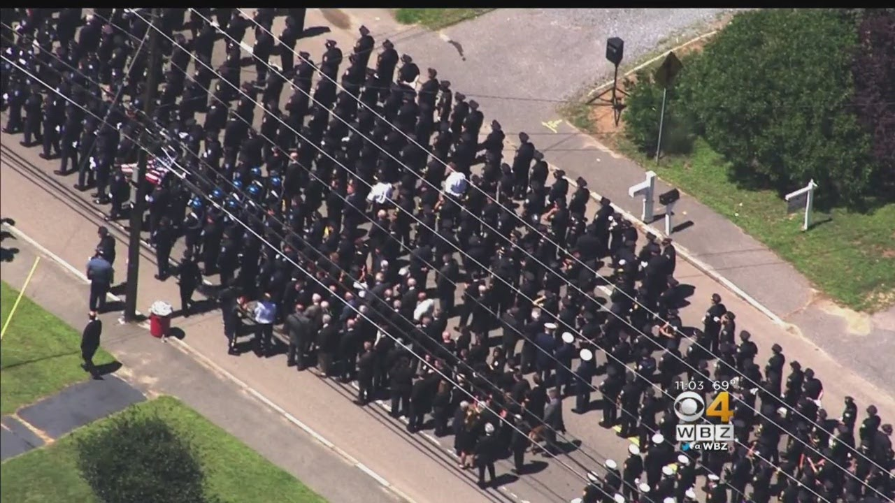 Officers Pay Final Respects To Fallen Massachusetts Police Sergeant ...