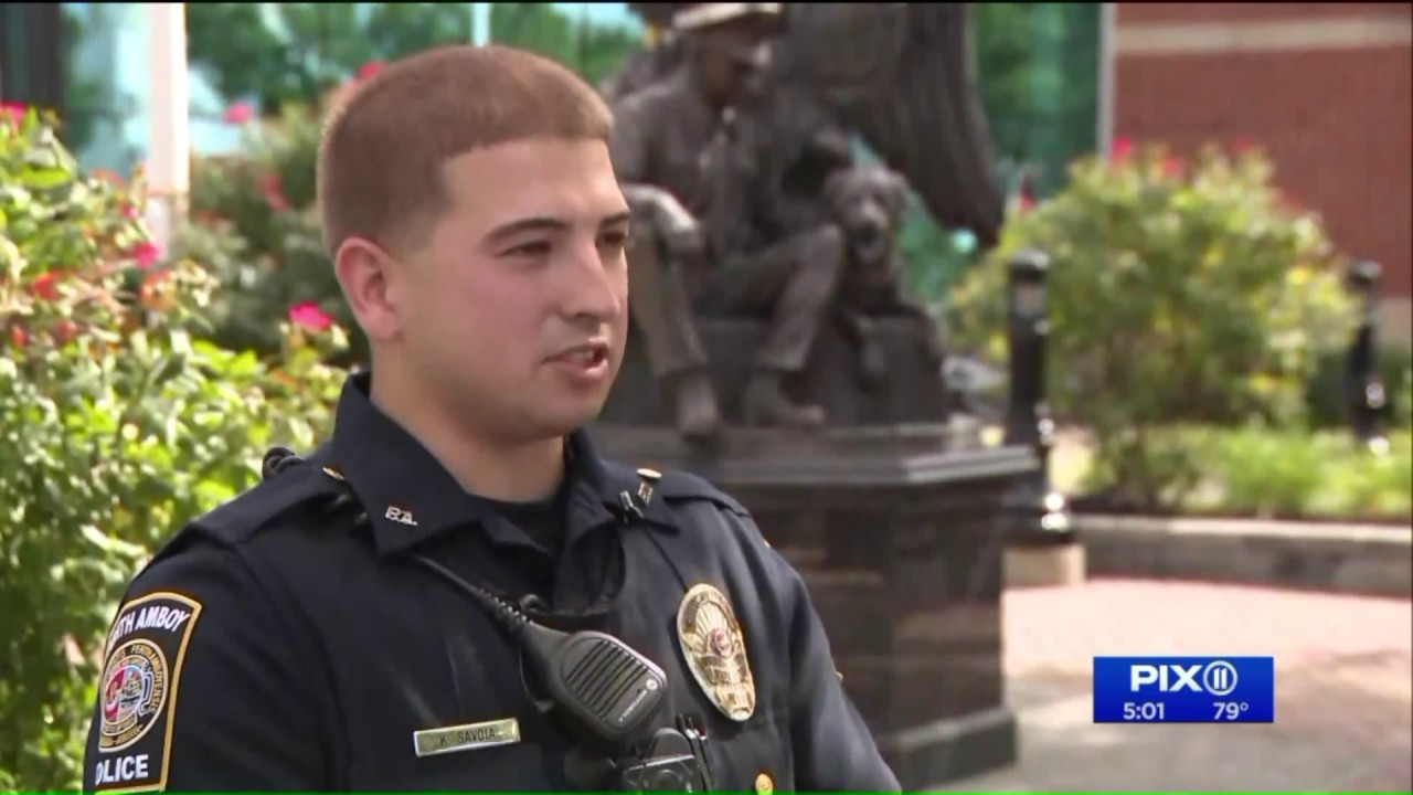 New Jersey Police Officer Recalls Saving Man From Oncoming Train | Officer