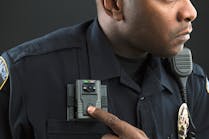 Officer Recording Vista Body Camera