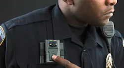 Officer Recording Vista Body Camera