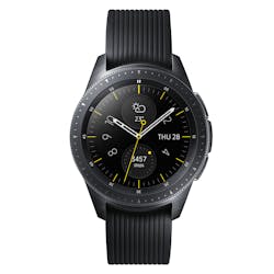 The Samsung Galaxy Watch in Midnight Black.