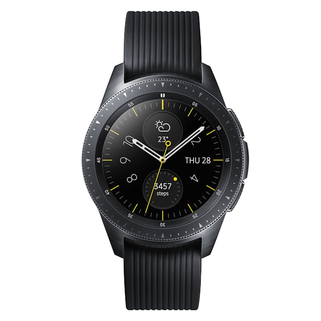 Samsung galaxy 46mm watch 1.15 ghz nfc water resistance gps bluetooch hotsell