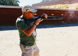 A 12-gauge gun is a reasonable response to many tactical situations, given the flexibility of the shell.