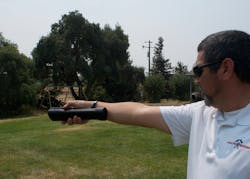 Although the laser was bright enough for daylight use, it definitely limited the ability to aim in bright sunlight. However, it was not hard to 'eyeball' PepperBalls out to 25 feet. This product was easy to use. The LifeLite Launcher is definitely too large to fit in the pocket. However, it is still quite portable. Although the laser was bright enough for daylight use, it definitely limited the ability to aim in bright sunlight. However, it was not hard to 'eyeball' PepperBalls out to 25 feet. This product was easy to use. The LifeLite Launcher is definitely too large to fit in the pocket. However, it is still quite portable.