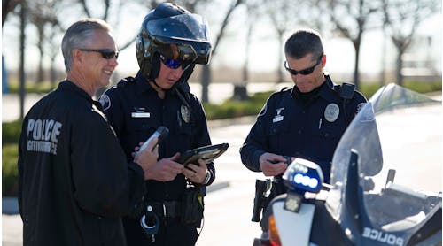 Broadband technology connects patrol officers and first responders to a whole new world of sending and receiving information faster and more reliably.
