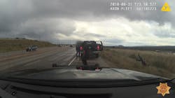 The Douglas County Sheriff&apos;s Office this week released dashboard and body camera video footage from a fatal deputy-involved shooting last month.