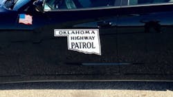 Oklahoma Highway Patrol Trooper Matt White jumped into action Monday to rescue a woman and an infant from a submerged vehicle. Oklahoma Highway Patrol Trooper Matt White jumped into action Monday to rescue a woman and an infant from a submerged vehicle.