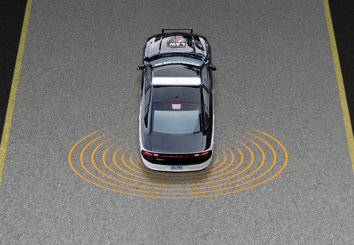 The Officer Protection Package combines InterMotive&rsquo;s Surveillance Mode Module&trade; with FCA&rsquo;s Fleet Safety Group technology &ndash; ParkSense rear park assist system and ParkView rear backup camera &ndash; to alert officers when movement at the rear of the vehicle is detected.