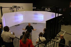 The Meggitt FATS 300LE gives the user a 300 degree field of view, providing realistic, engaging training. The Meggitt FATS 300LE gives the user a 300 degree field of view, providing realistic, engaging training.