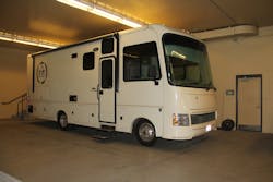 The Nampa Police Department (Idaho) purchased a mobile home and made custom modifications to fit the needs of its critical response team. The Nampa Police Department (Idaho) purchased a mobile home and made custom modifications to fit the needs of its critical response team.