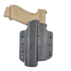 The DeSantis Gunhide #162 Light Bearing Raptor OWB/IWB concealment holster. The DeSantis Gunhide #162 Light Bearing Raptor OWB/IWB concealment holster.
