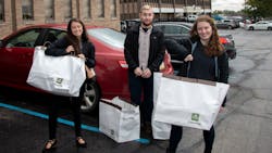 PLS Logistics delivering lunch to the Allegheny County Police Department. PLS Logistics delivering lunch to the Allegheny County Police Department.