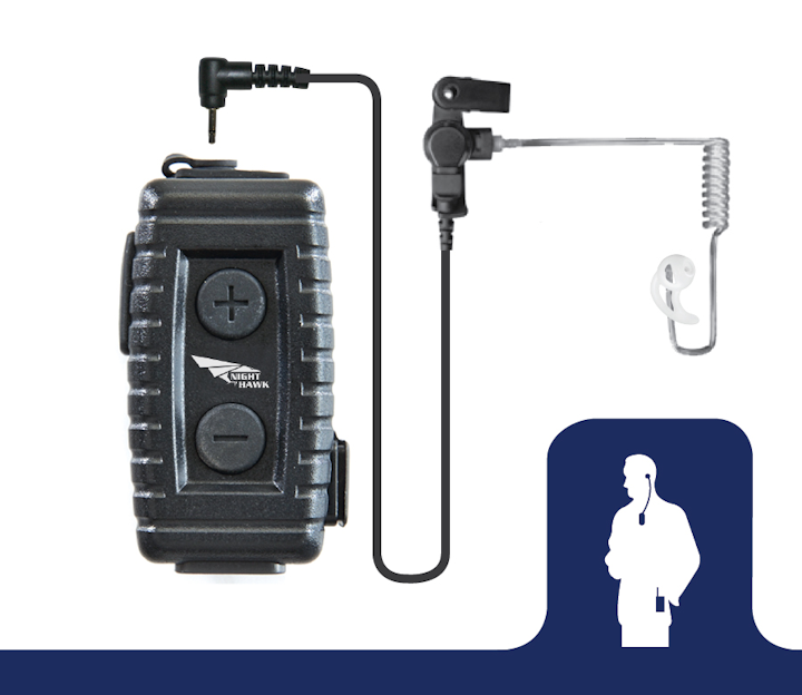 Nighthawk Bluetooth Body Worn Microphone From The Earphone Connection Inc Epc Officer