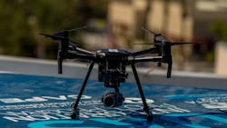 A drone equipped with Cape Aerial Telepresence software is ready to deploy from the City of Chula Vista Police Department headquarters, as part of the FAA Unmanned Aerial Systems (UAS) Integrated Pilot Program (IPP). Chula Vista Police are deploying these drones to serve as first responders, assisting in incidents such as life safety, crime in progress, fleeing subjects, fire and more; providing police with video and decision quality data. A drone equipped with Cape Aerial Telepresence software is ready to deploy from the City of Chula Vista Police Department headquarters, as part of the FAA Unmanned Aerial Systems (UAS) Integrated Pilot Program (IPP). Chula Vista Police are deploying these drones to serve as first responders, assisting in incidents such as life safety, crime in progress, fleeing subjects, fire and more; providing police with video and decision quality data.