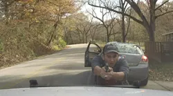 Washington County Sheriff's Cpl. Brett Thompson exited his vehicle when the driver immediately opened his car door and began shooting at the deputy.