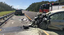 Florida Highway Patrol Trooper Richard Verbiest had stopped to help a motorist when an SUV swerved into the inside emergency lane shoulder to avoid a collision and hit the rear of the trooper's SUV