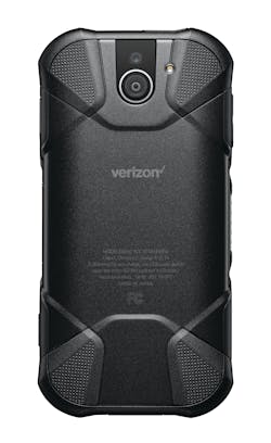 The back of the DuraForce Pro 2 The back of the DuraForce Pro 2