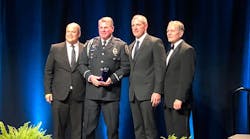 School Resource Officer Mark Dallas of the Dixon Police Department (Ill.), was named the 2018 IACP/Target Police Officer of the Year Winner. The award recognizes outstanding achievements in law enforcement. School Resource Officer Mark Dallas of the Dixon Police Department (Ill.), was named the 2018 IACP/Target Police Officer of the Year Winner. The award recognizes outstanding achievements in law enforcement.