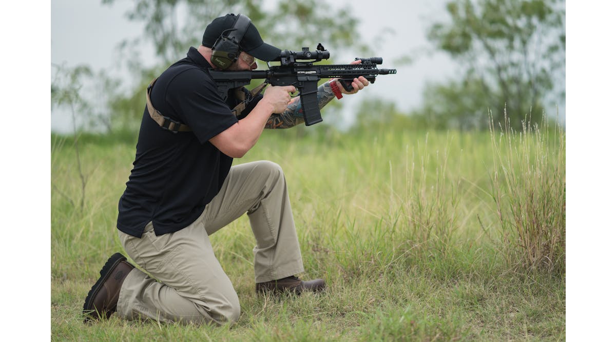 Seen in photo: the Men&apos;s Tactical Covert Ripstop Pant and Tactical Polo Shirt.