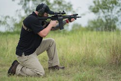 Seen in photo: the Men&apos;s Tactical Covert Ripstop Pant and Tactical Polo Shirt.