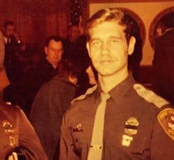 A very young Officer Sewell at Forest Heights Police. A very young Officer Sewell at Forest Heights Police.