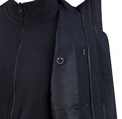 Propper 3 In 1 Hardshell Parka Lapd Navy Zipper Up Close With Neck F543675450