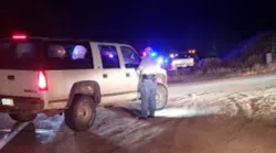 A Los Animas County Sheriff's deputy and two civilians were killed in a multiple-vehicle crash Wednesday night.