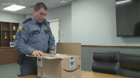 St. Paul Police Launch Decoy Operation to Deter Package Thieves Officer