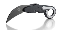 CRKT will debut the Provoke™, a knife whose design inspiration comes from the karambit. Made of D2 steel and aluminum, it is an interesting EDC offering from CRKT. Check it out at booth #10051. CRKT will debut the Provoke™, a knife whose design inspiration comes from the karambit. Made of D2 steel and aluminum, it is an interesting EDC offering from CRKT. Check it out at booth #10051.