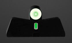 The XS Sights DXT2 Big Dot Night Sights come in yellow (seen here in bright light) and orange. The XS Sights DXT2 Big Dot Night Sights come in yellow (seen here in bright light) and orange.