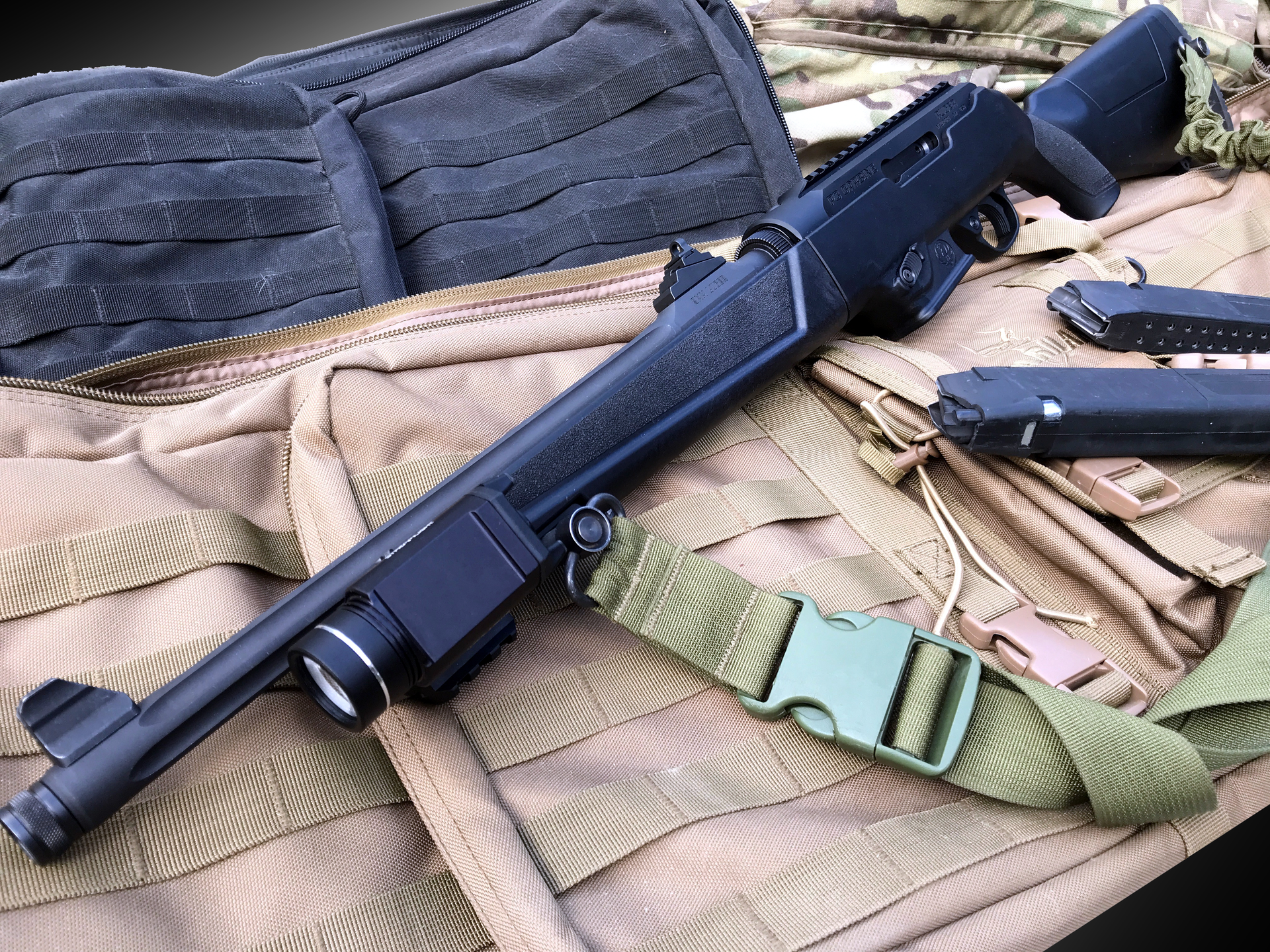 The Hardpoint Accessory Mounting System with a TLR1.