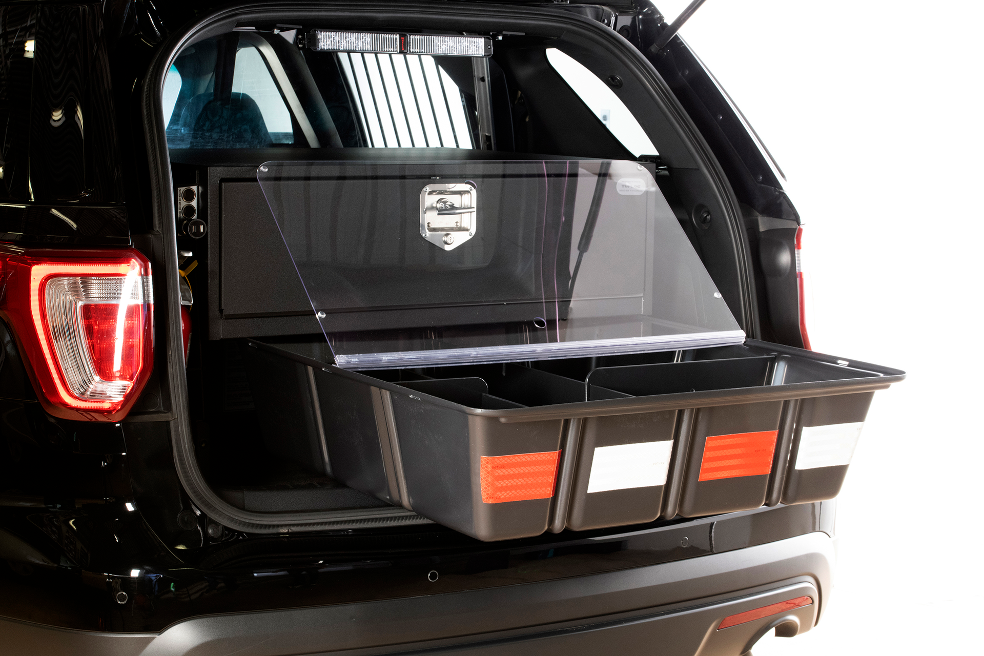 The TufBox Bin with security cover.