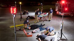 A scene lit by the NOMAD 360. A scene lit by the NOMAD 360.