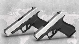The GLOCK G48 (on left) and G43X (on right).