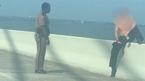 Florida Trooper Recalls Saving Man From Jumping Off Bridge | Officer