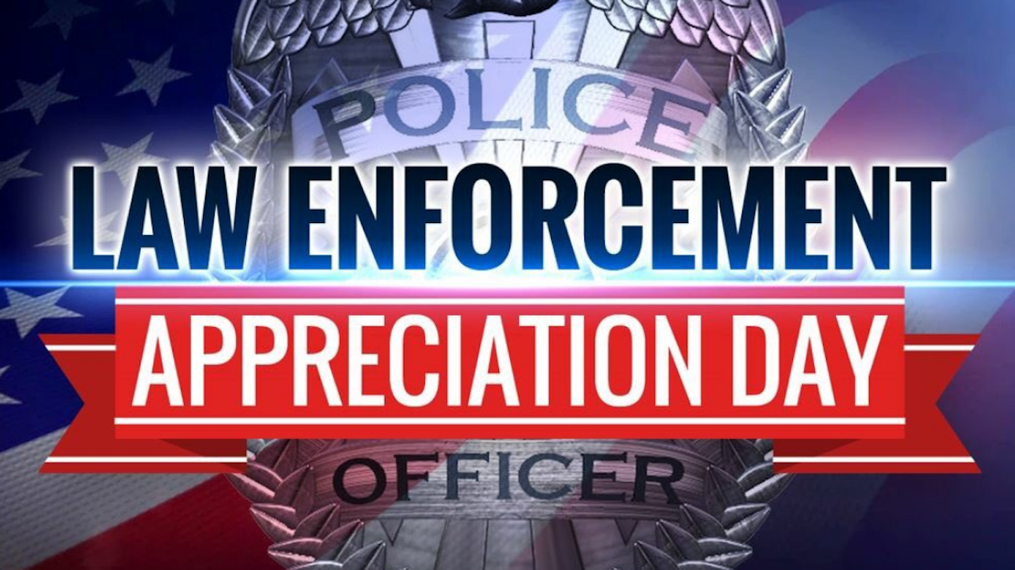 Celebrating National Law Enforcement Appreciation Day Officer