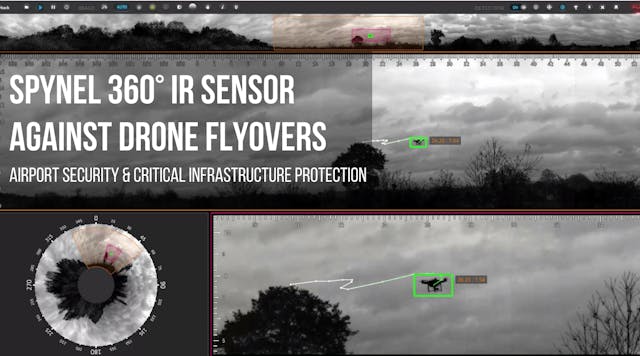 Spynel 360&deg; Panoramic Camera Ensures Airport Safety Against Drone Flyovers (2)