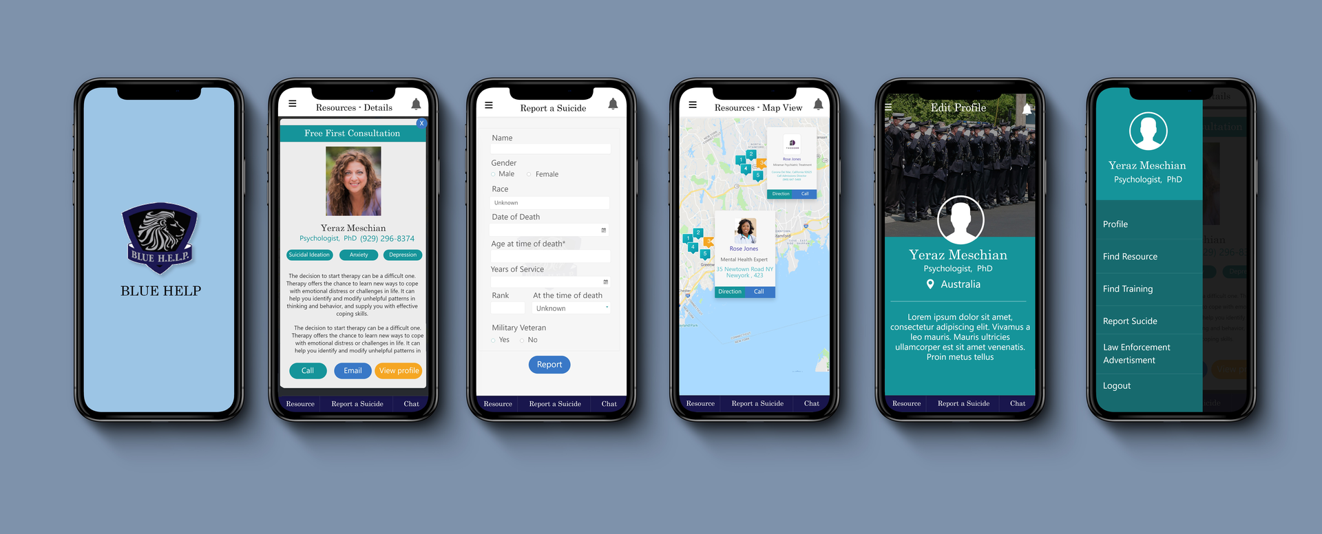 Blue Help Screenshots