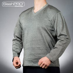 100109 Slashpro Slash Resistant V Neck Long Sleeve Sweatshirt 5c757a2f35c7c 100109 Slashpro Slash Resistant V Neck Long Sleeve Sweatshirt 5c757a2f35c7c