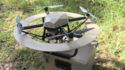 The Hoverfly LiveSky SENTRY on its new landing design. The Hoverfly LiveSky SENTRY on its new landing design.