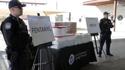 U.S. Customs and Border Protection officers at the Nogales Commercial Facility seized nearly $4.6 million in fentanyl and methamphetamine totaling close to 650 pounds on Saturday.