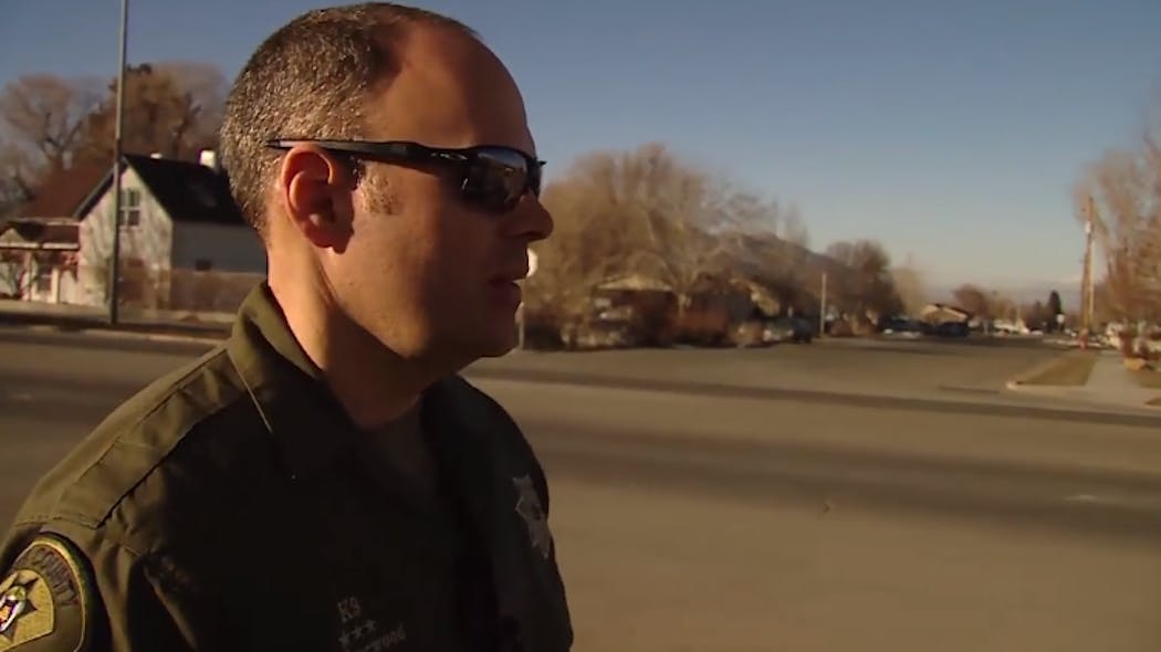 Utah County Sheriff&apos;s Deputy Deputy Greg Sherwood, who was wounded in a shooting that left his colleague dead five years ago, wants to serve as an example for other officers involved in traumatic situations.