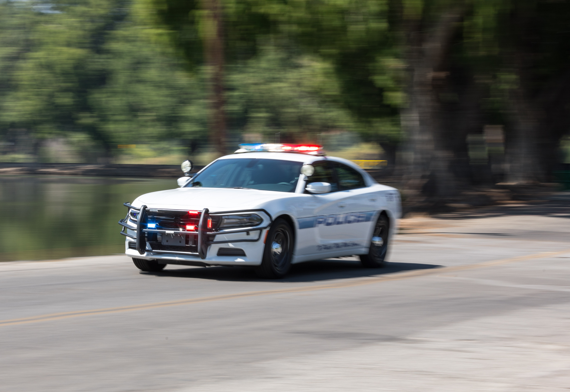 police car front push bar